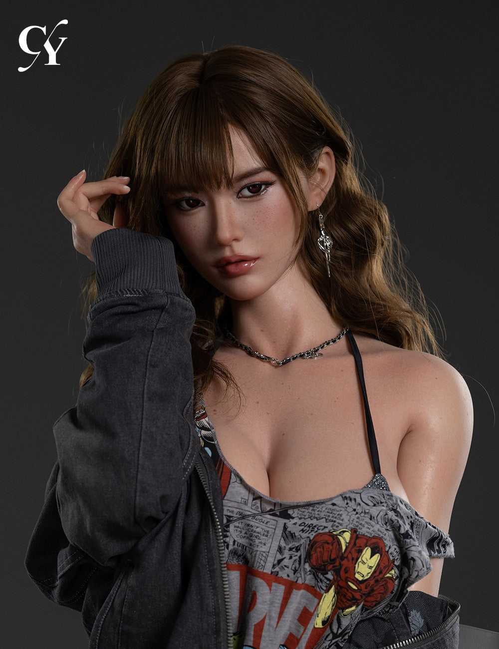 Yuki Sex Doll (TOP CYDOLL 168 cm F-kupa TPE+silikon)