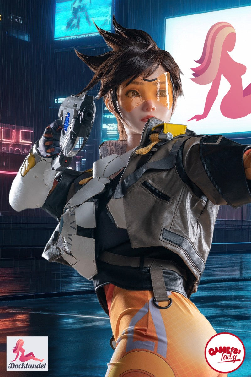 Tracer Sexdocka (Game Lady 167cm D-Kupa No.29-1 Silikon) Overwatch Real Doll