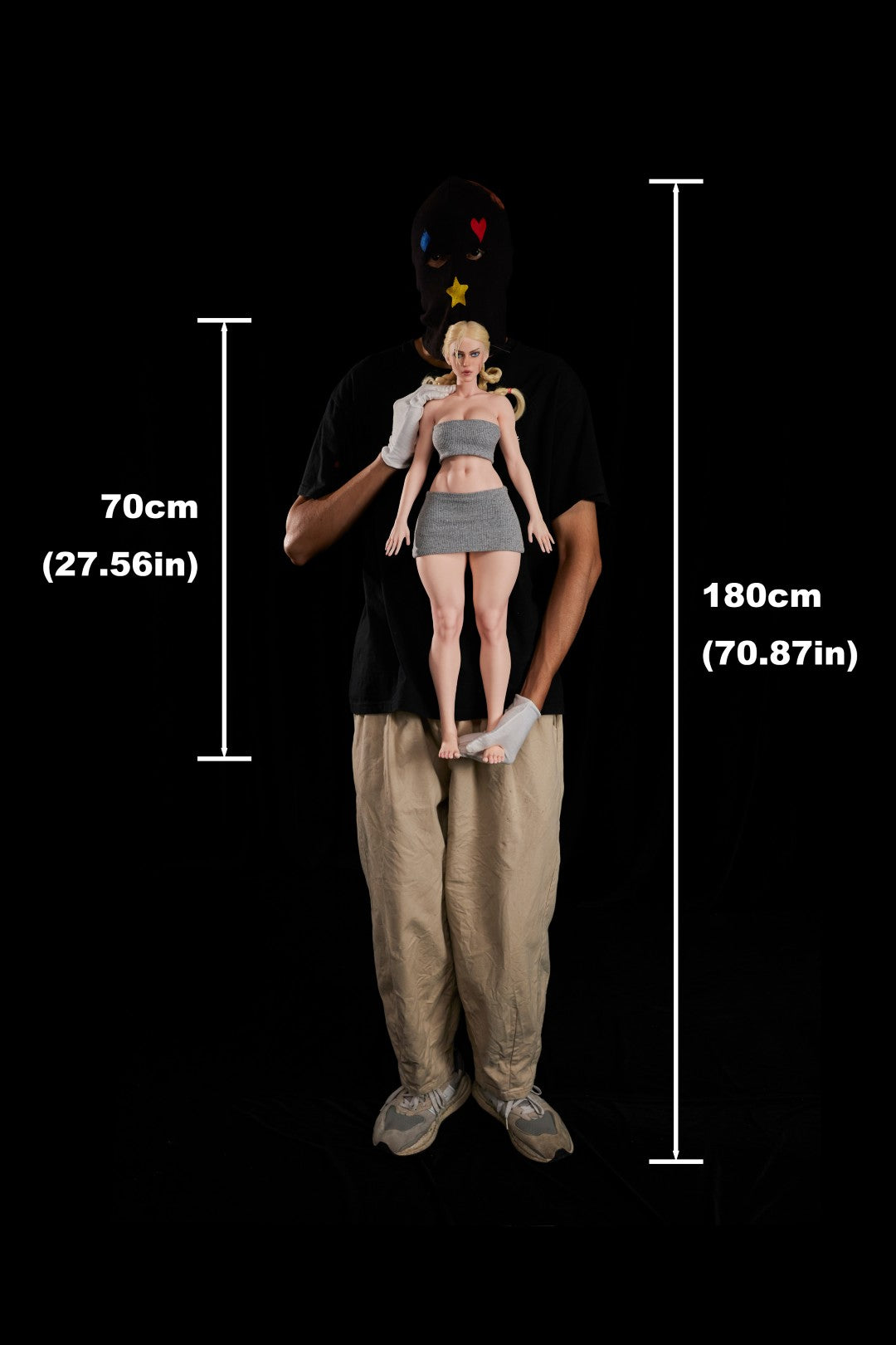 Cammy Sex Doll (Climax Doll Mini 70cm D pohár silikon)