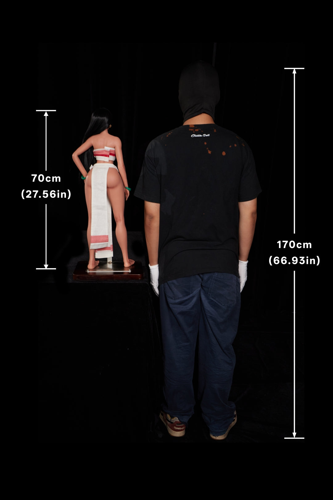 Chel Sexdocka (Climax Doll Mini 70cm D-kupa Silikon)