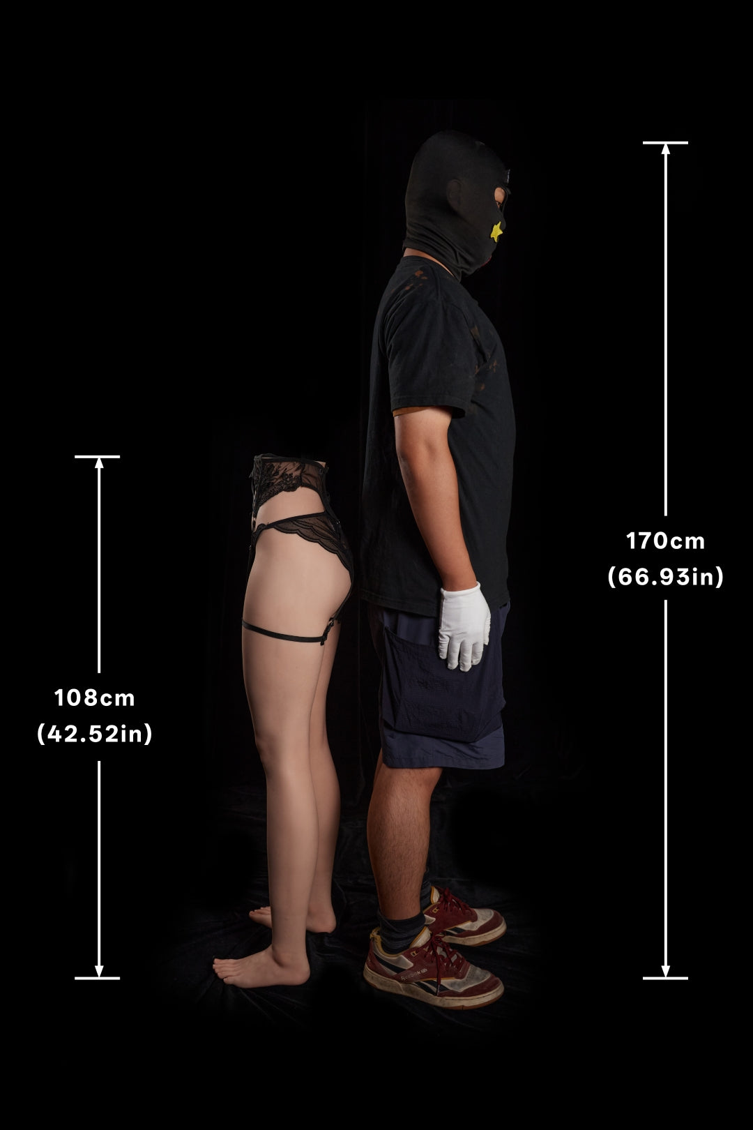 Nedre Extremiteterna Sexdocka (Climax Doll ULW 108cm Silikon)