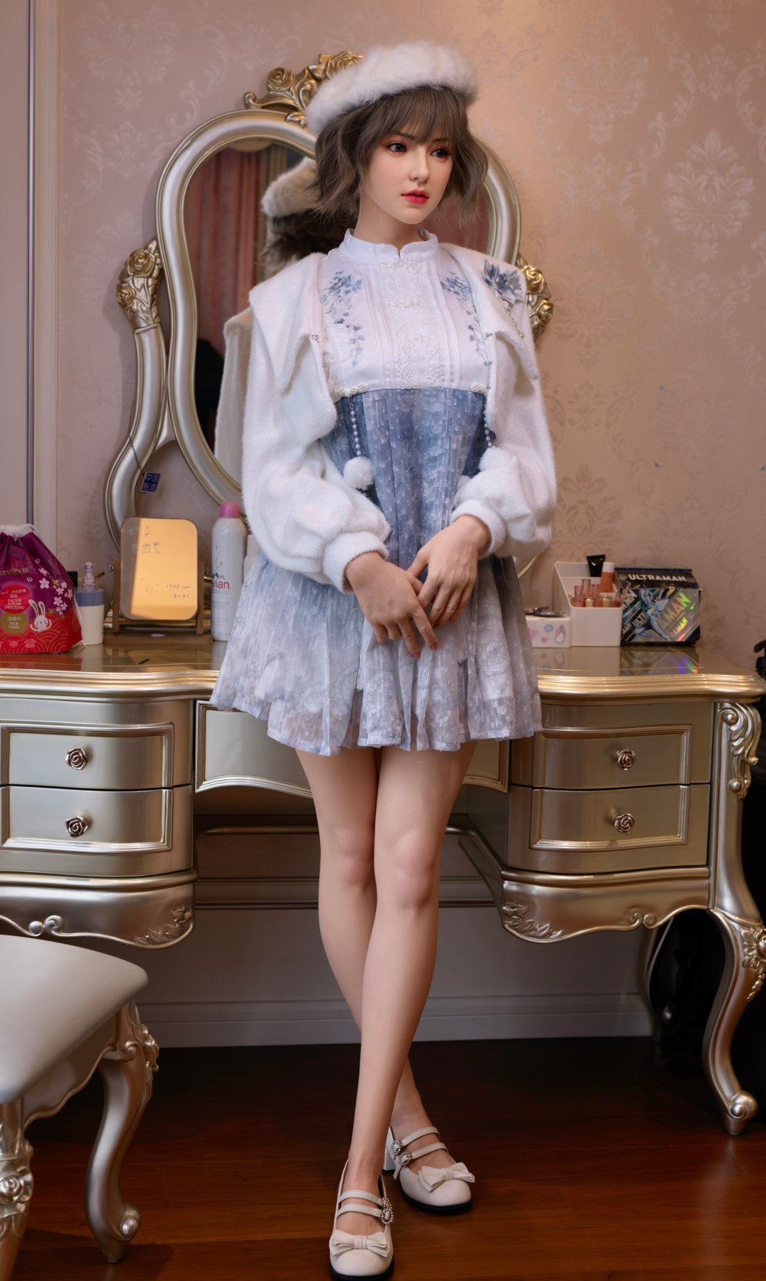 Sexuální panenka Mona Model 20R Deluxe (Gynoid Doll 163 cm silikonový E-Cup)