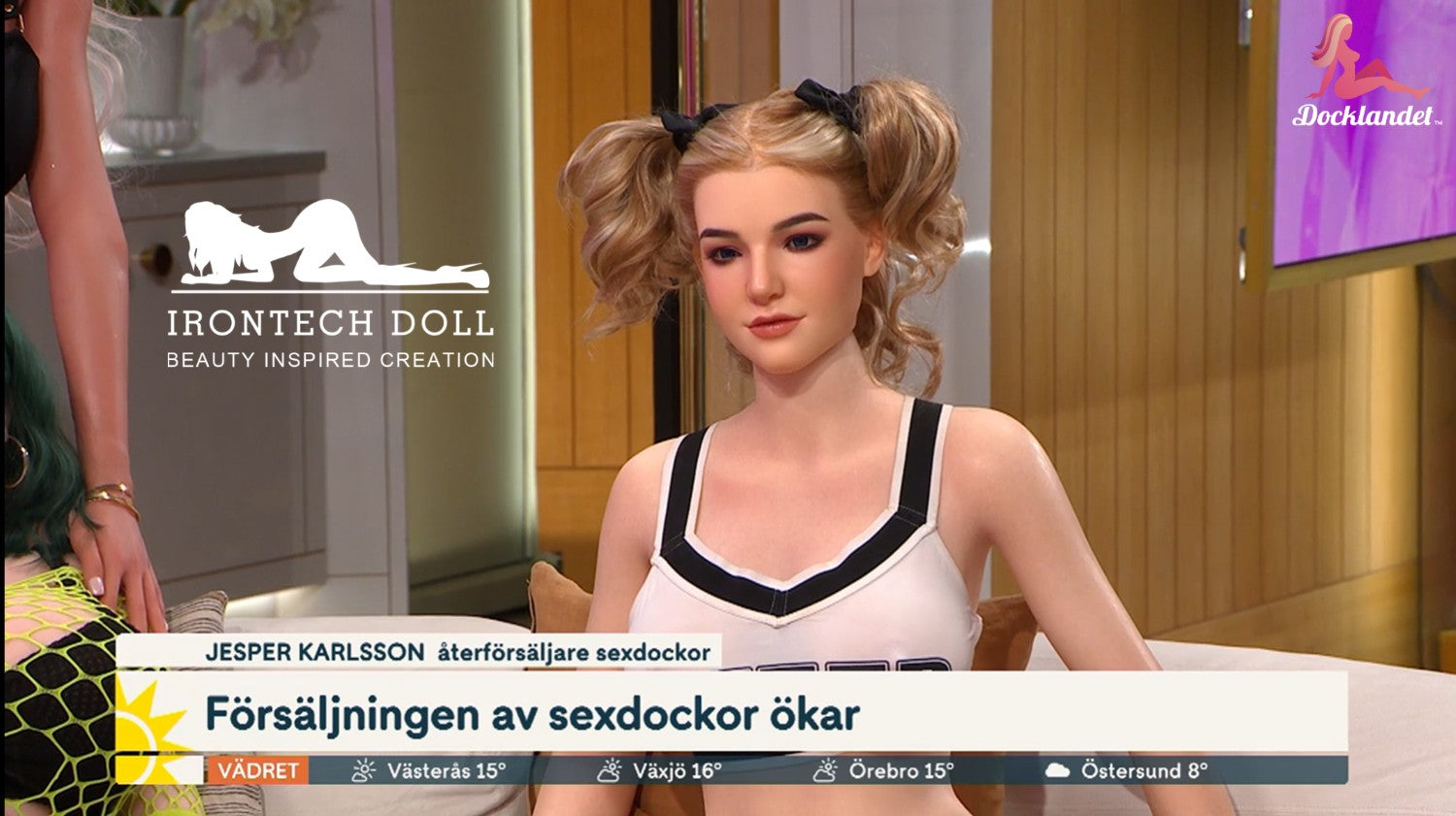 Eila Adams Sexuální panenka pornohvězdy (Irontech Doll 160cm C-pohár silikonový)