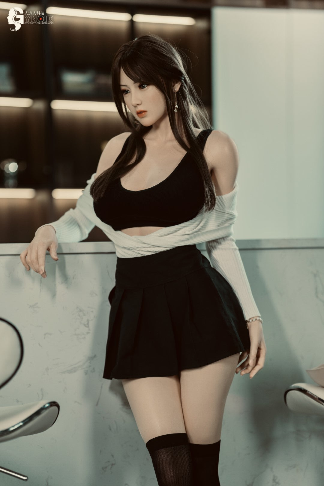 Sex Doll Leyla Model 19r Deluxe (Gynoid Doll 168 cm silikon F-Cup)