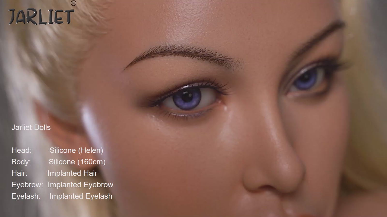 Sexuální panenka Helena (Jarliet 160 cm C-Cup silikon)