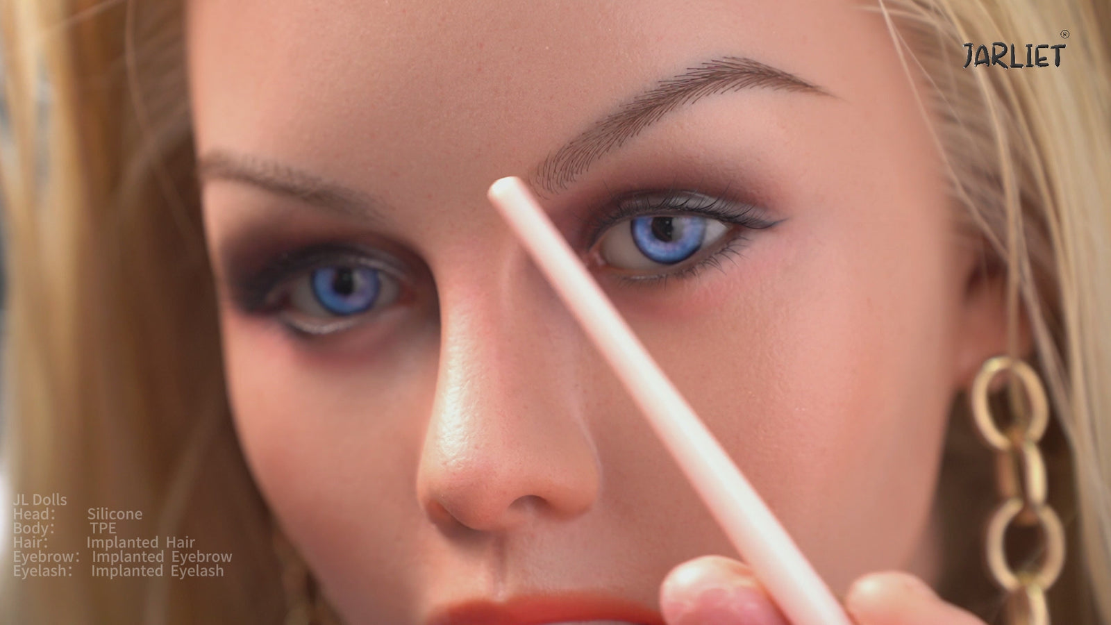 Sexuální panenka Blanche (Jarliet 148cm E-pohár TPE+silikon)