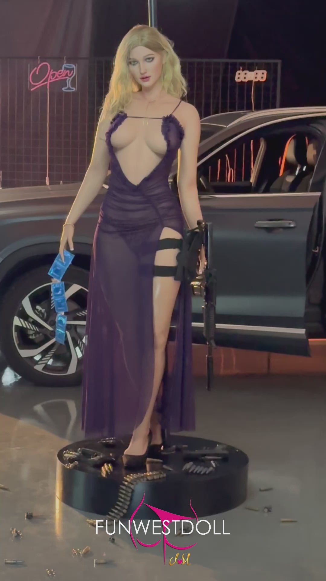 Skylar sexuální panenka (FunWest Doll 168cm D-Cup #044S RST silikon)