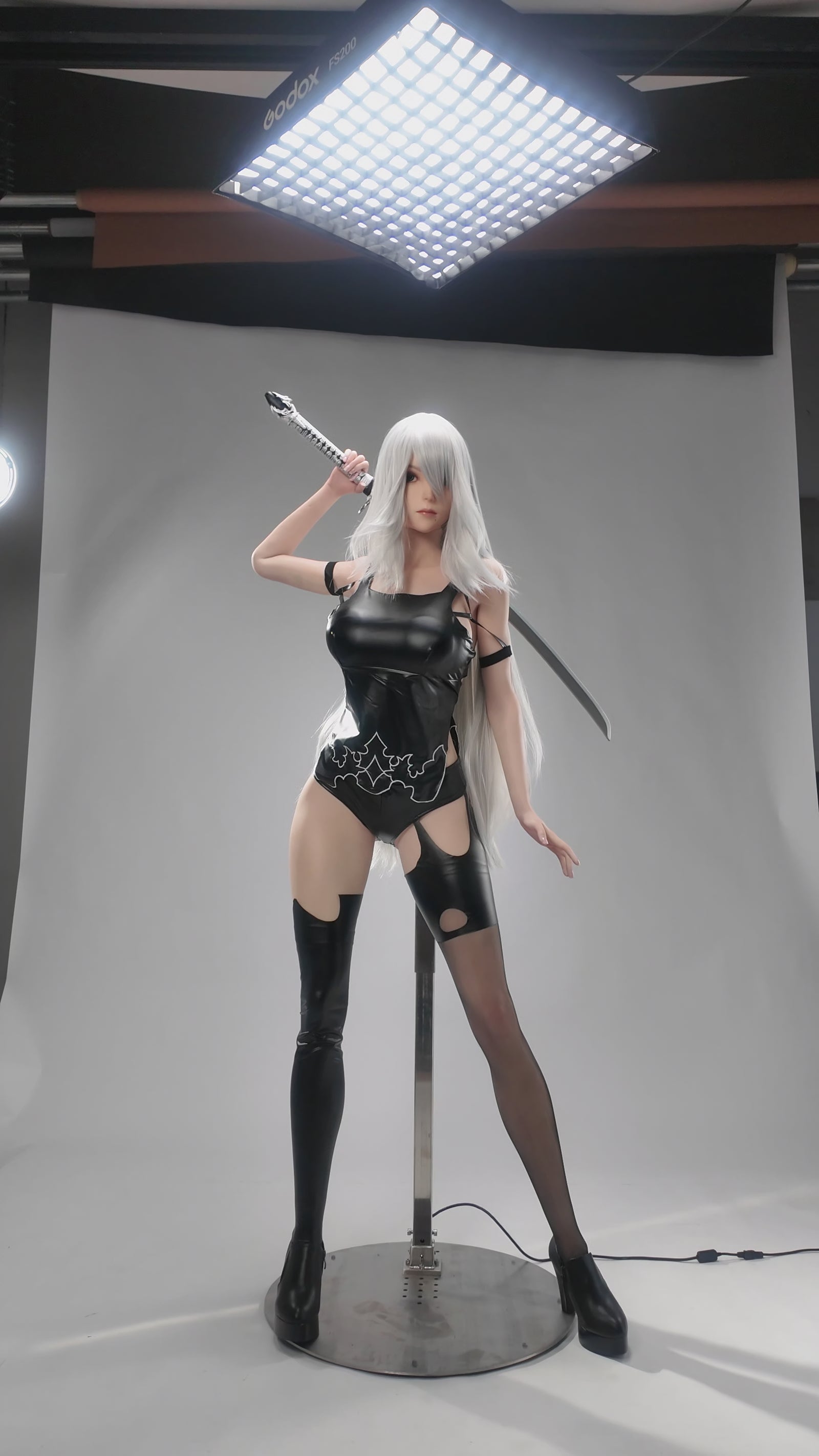 Sexuální panenka Yorha A2 (Game Lady 171cm E-Cup č. 18-2 silikon)