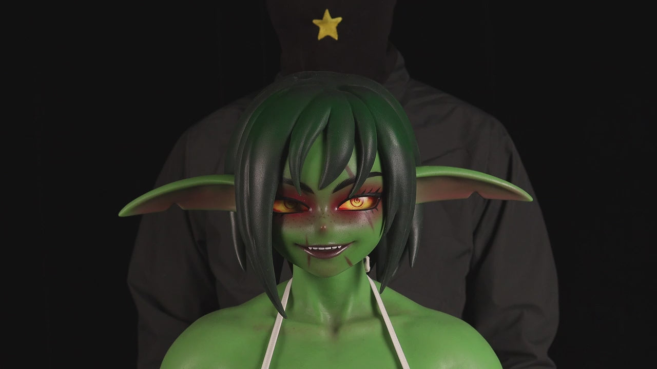 Barza Orc Sex Doll (Climax Doll Ultra 120cm J pohár silikonový)
