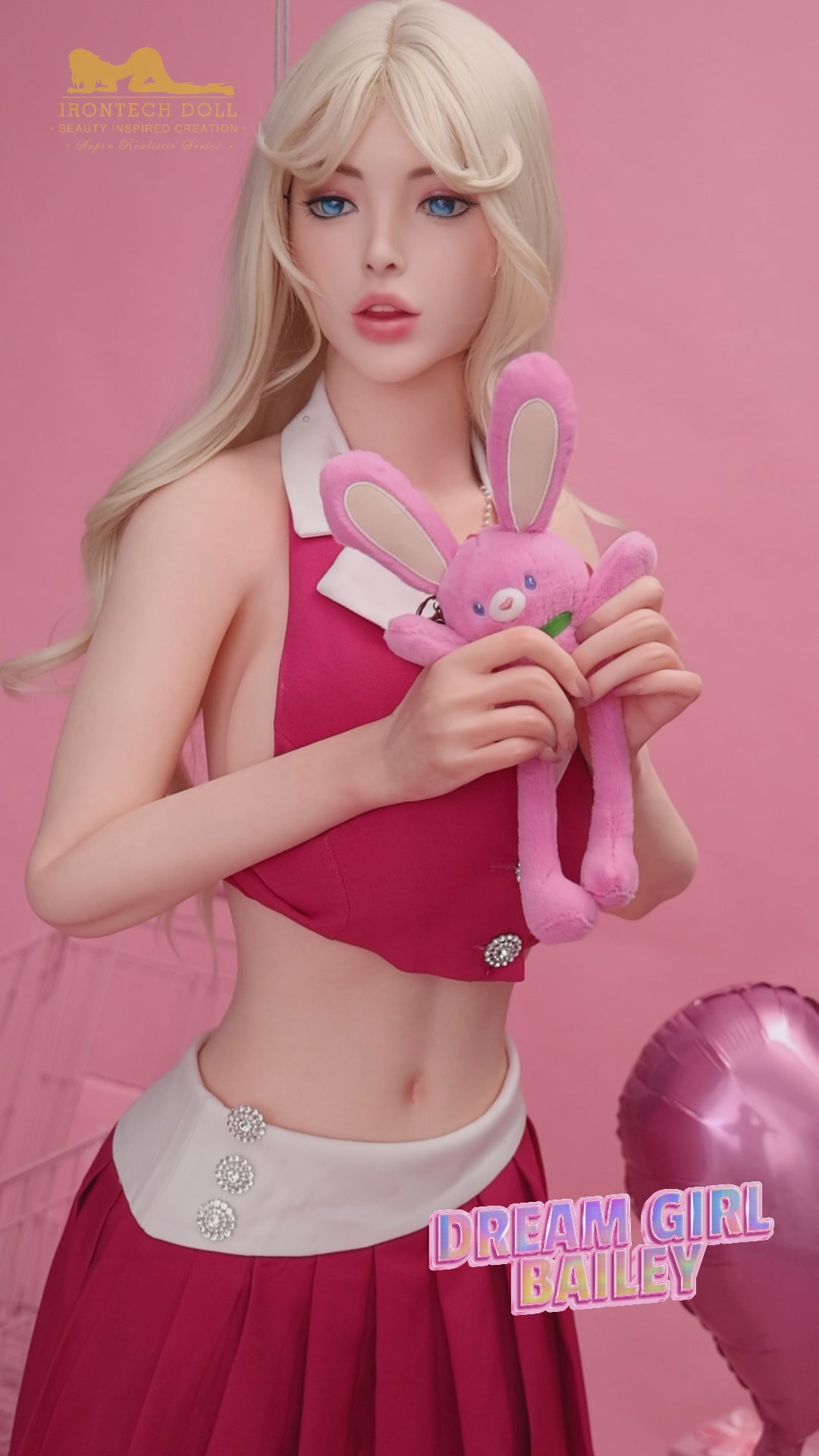 Sexuální panenka Vanessa (Irontech Doll 158cm H-hrníček B2 silikon)