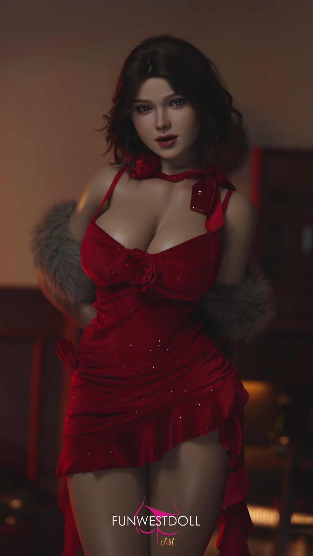 Rose Sex Doll (FunWest Doll 157cm G-Cup #043SJ silikon) EXPRESS