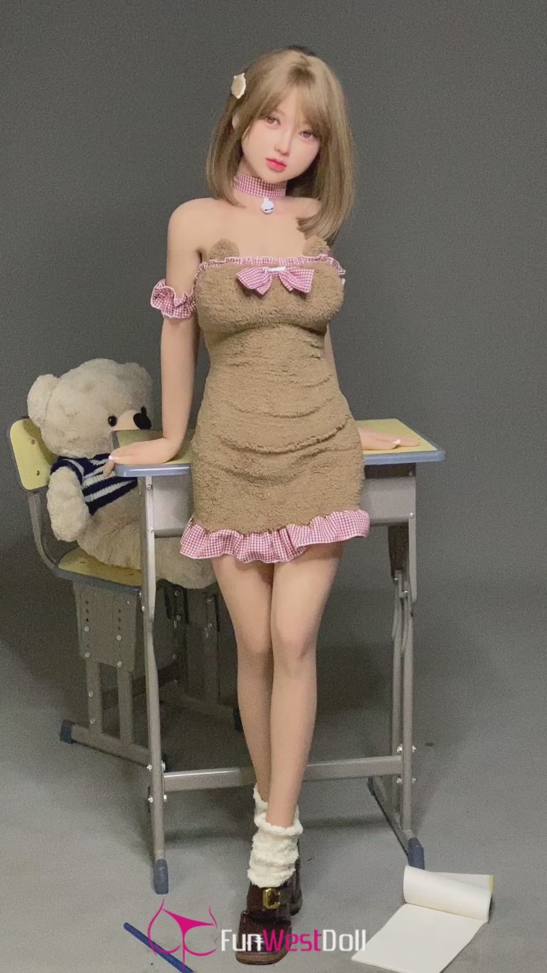 Amy Sex doll (FunWest Doll 152cm D-cup #041 S-TPE) EXPRESS