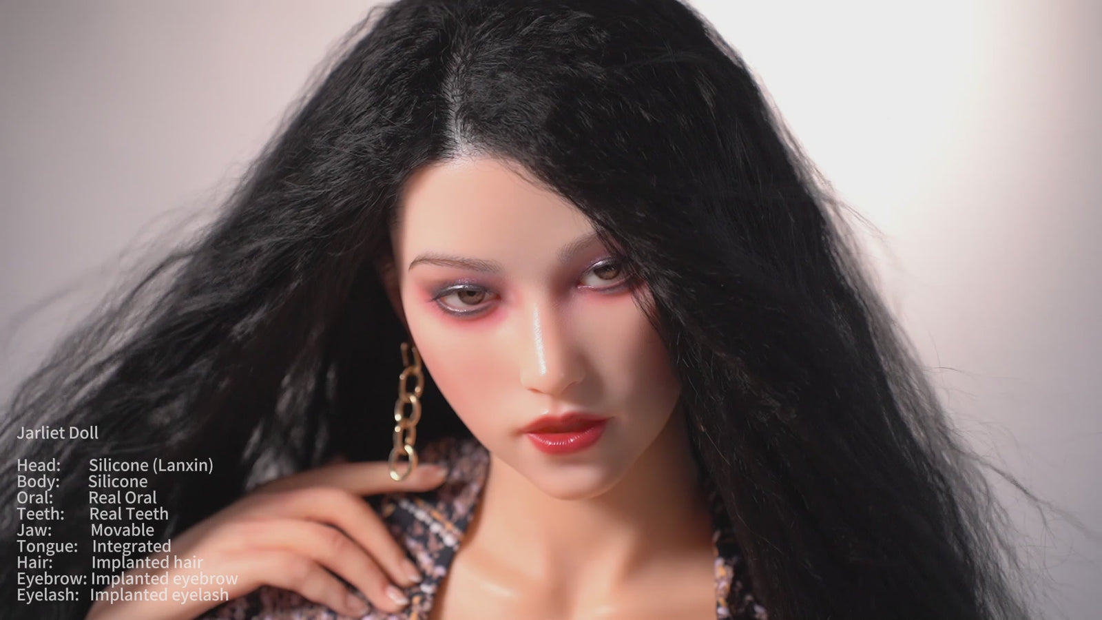 Lanxin sexuální panenka (Jarliet 148cm silikonový E-Cup)