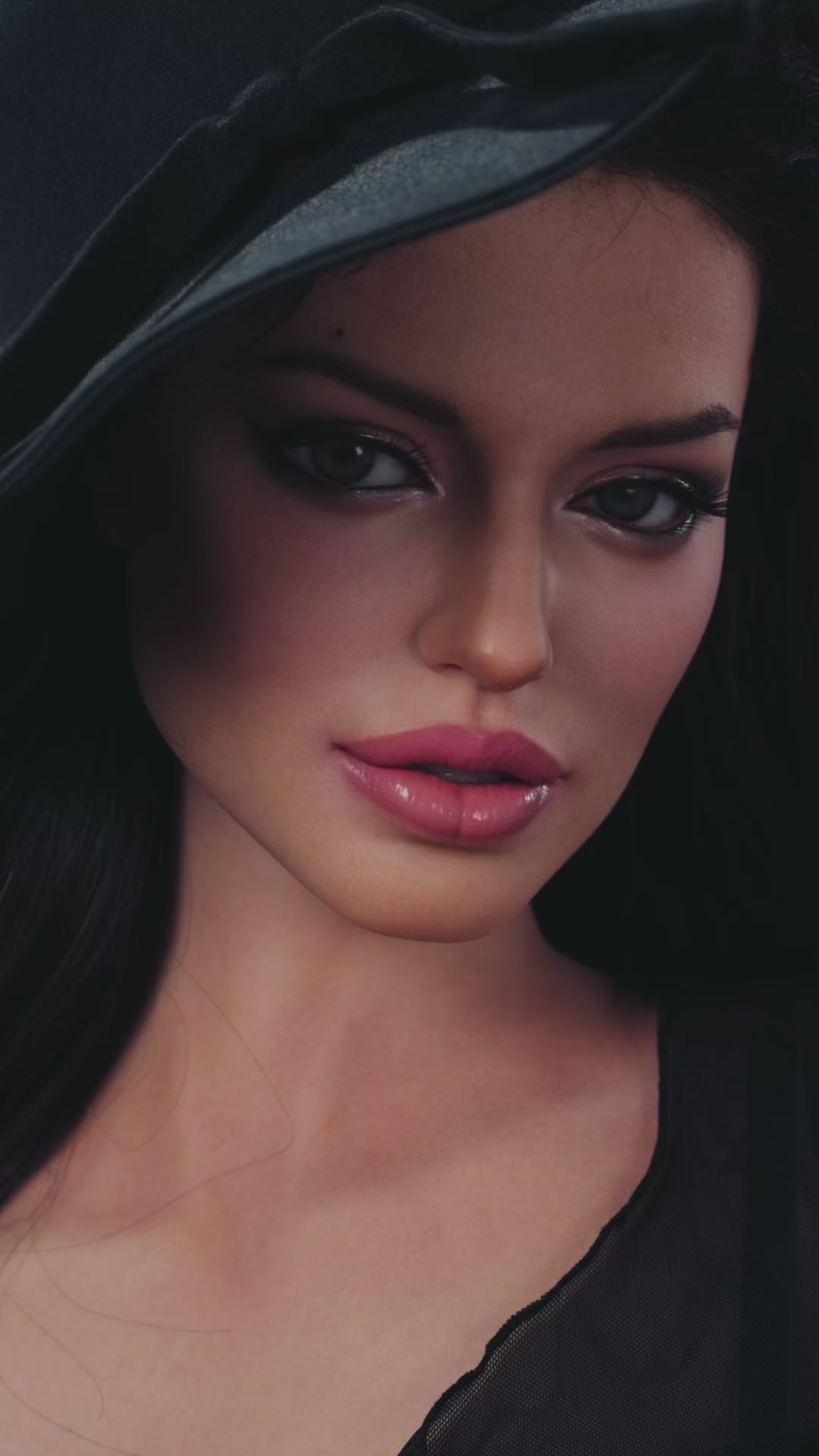 Sexuální panenka Scarlett (TOP CYDOLL 170cm miska D TPE+silikon)