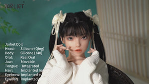 Doll Qing Sex Doll (Jarliet 140 cm C-C-CUP Silikon)
