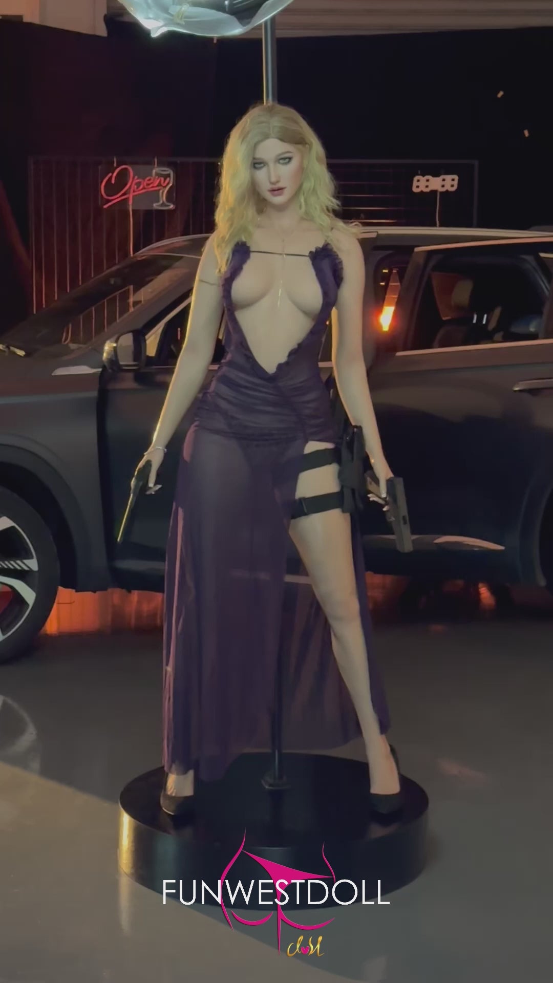 Skylar sexuální panenka (FunWest Doll 168cm D-Cup #044S RST silikon)