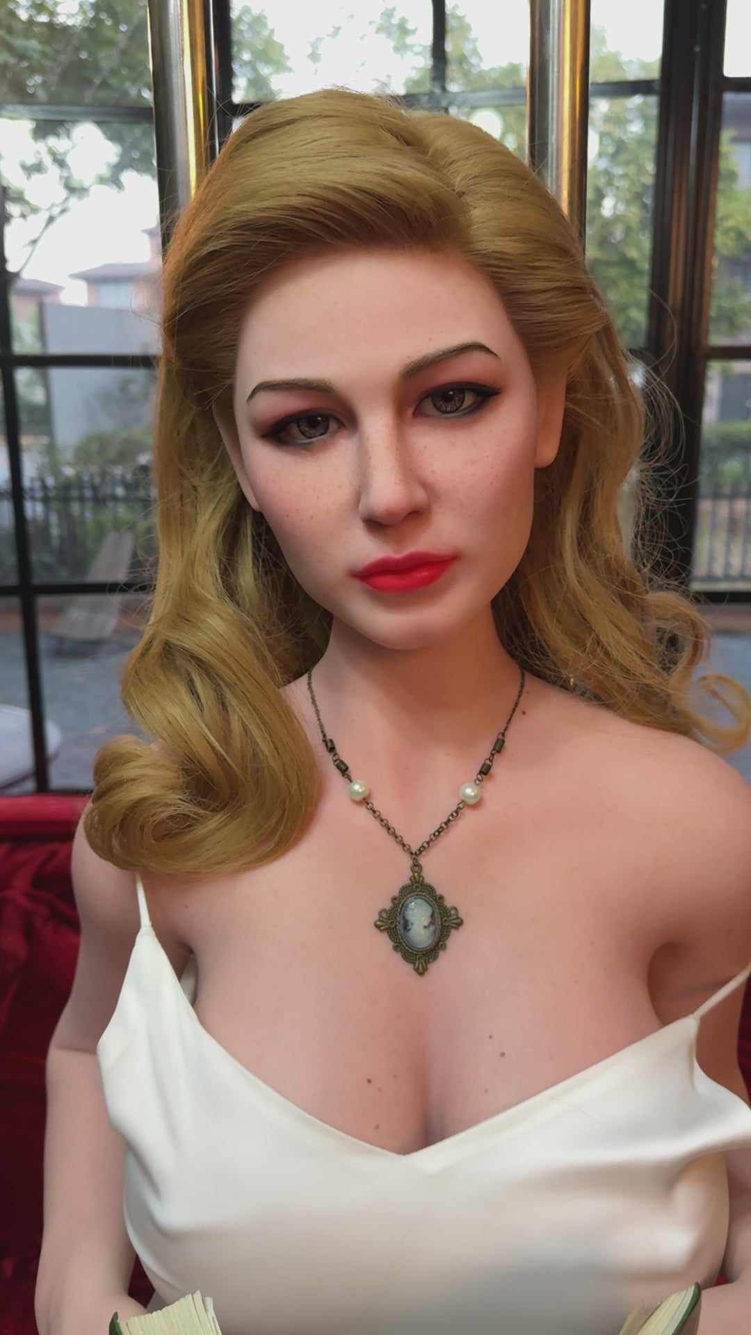 Sexuální panenka Eva Grey (Starpery 172cm miska F TPE+silikon)