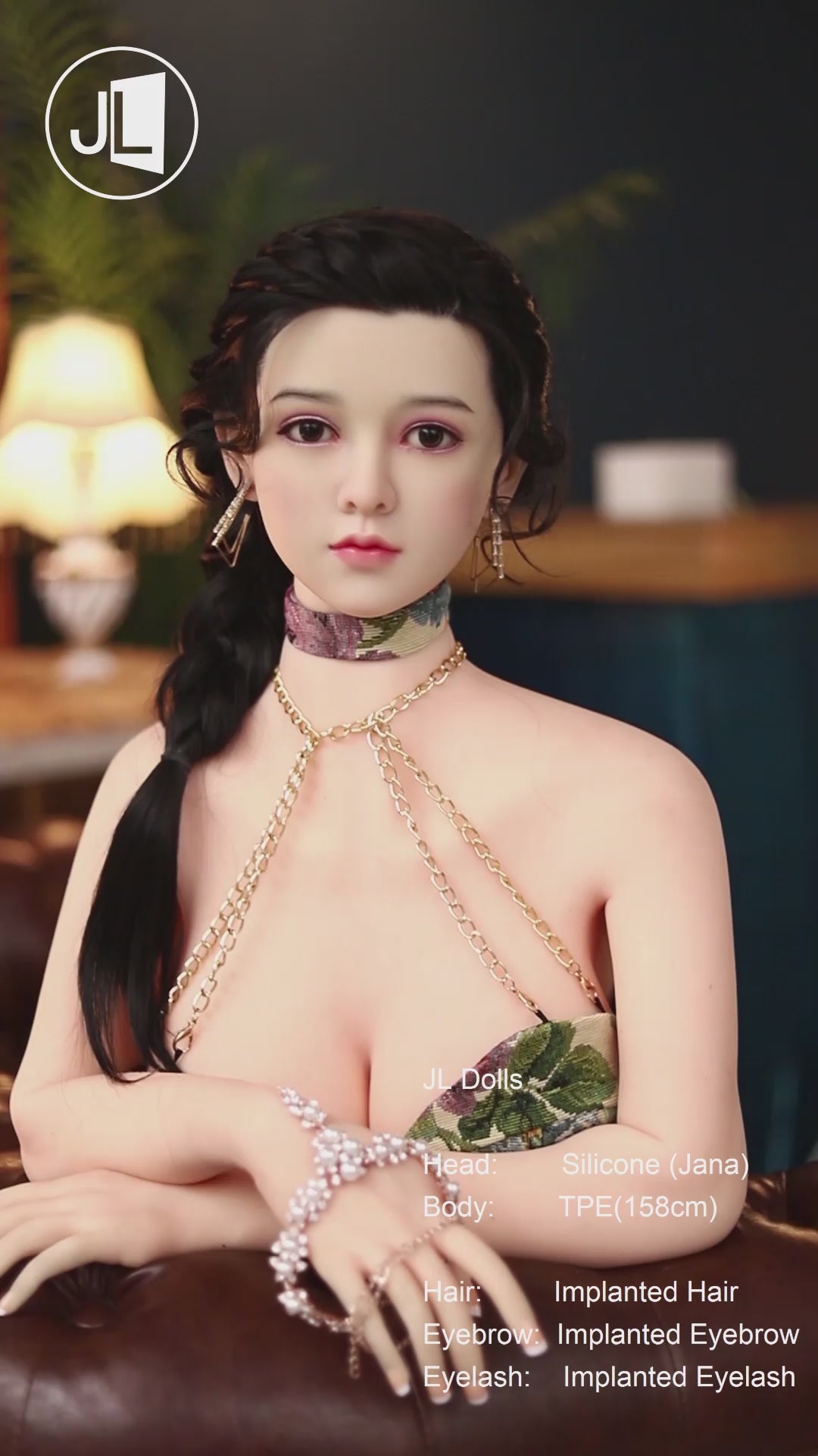 Jana Sex Doll (Jarliet 158cm D-kupa TPE+silikon)