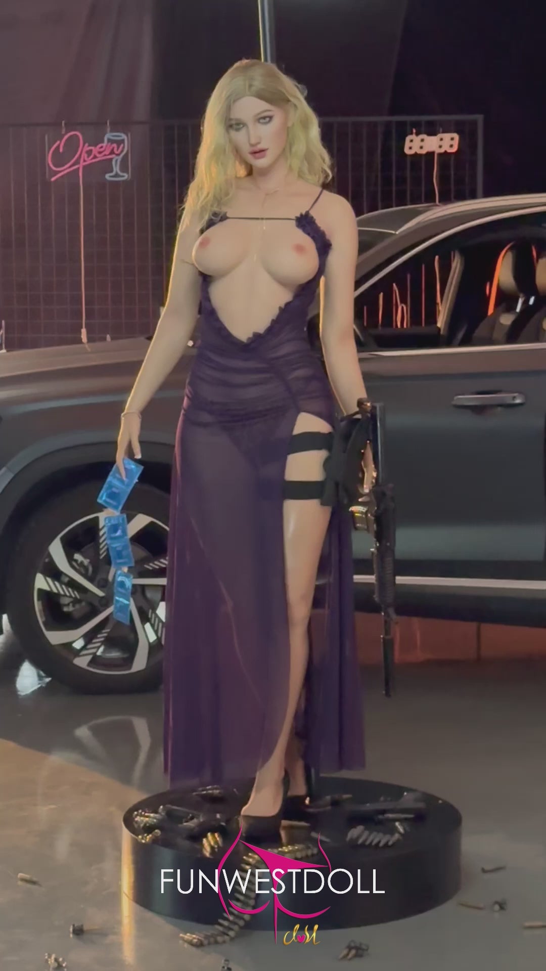 Skylar sexuální panenka (FunWest Doll 168cm D-Cup #044S RST silikon)