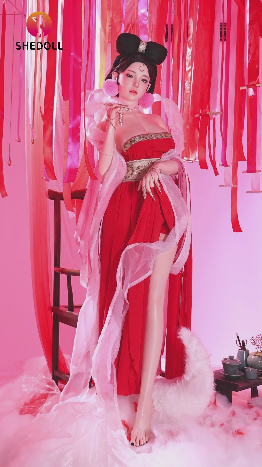 Vesper Sex Doll (SHEDOLL 168cm D-Cup #SH193 2.0 silikon)