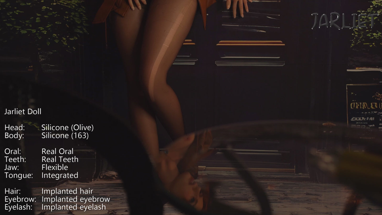 Olivová sexuální panenka (Jarliet 163 cm D-Cup silikon)