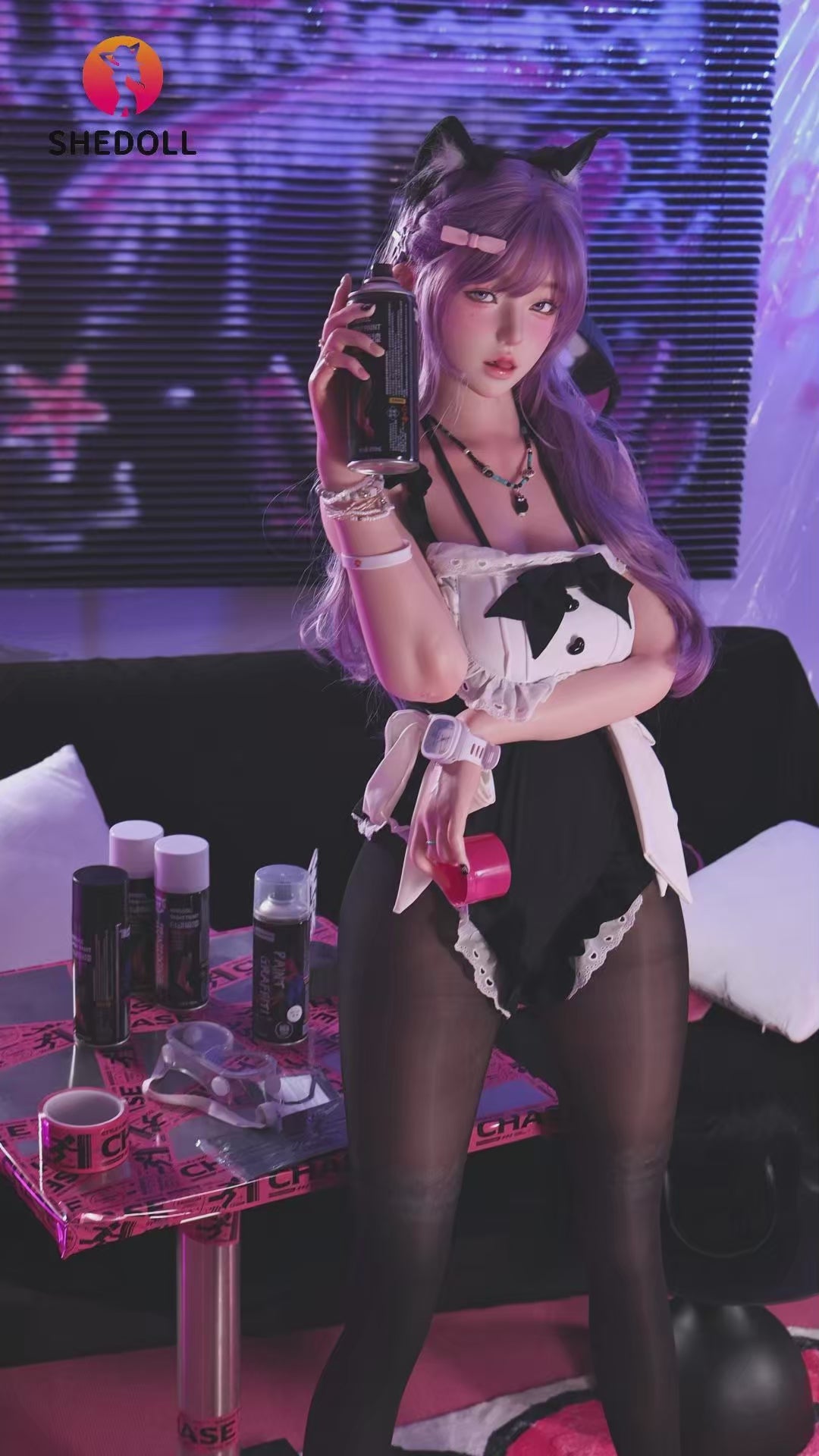 Jasmine Sex Doll (SHEDOLL 168 cm D-Cup #SH180 2.0 Silicon)