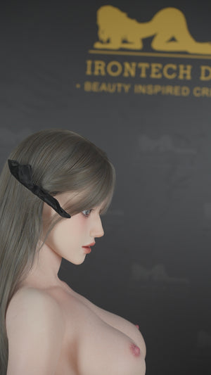 Evie Sex Doll (Irontech Doll 159cm D-kupa T4-1 silikon)