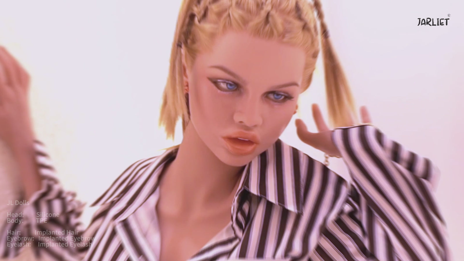 Nejlepší sexuální panenka (Jarliet 148cm E-pohár TPE+silikon)