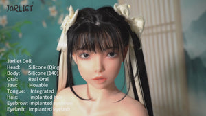 Doll Qing Sex Doll (Jarliet 140 cm C-C-CUP Silikon)