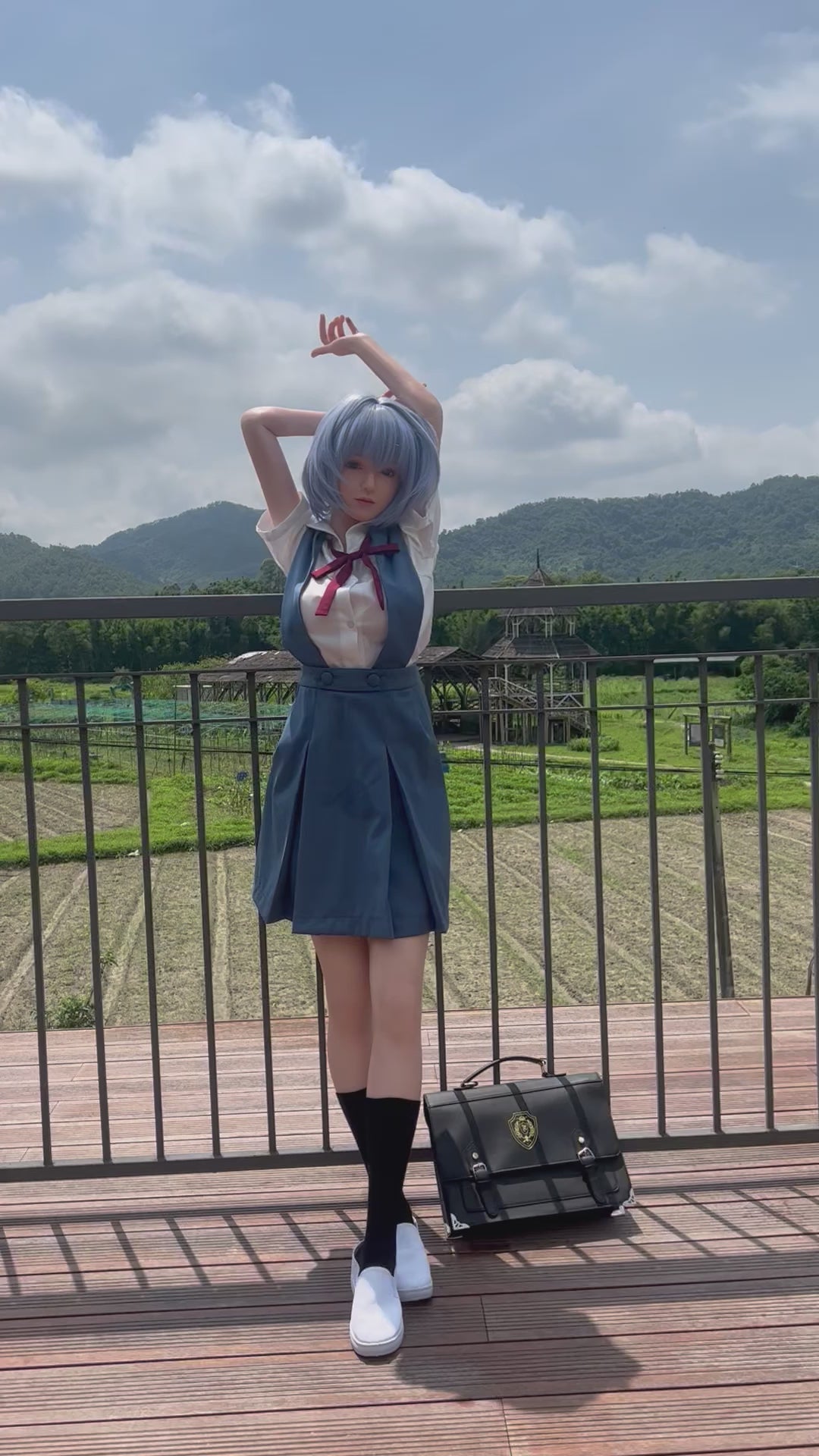 Rei Sex doll (Game Lady 156cm D-cup Anime No.03 silicone)