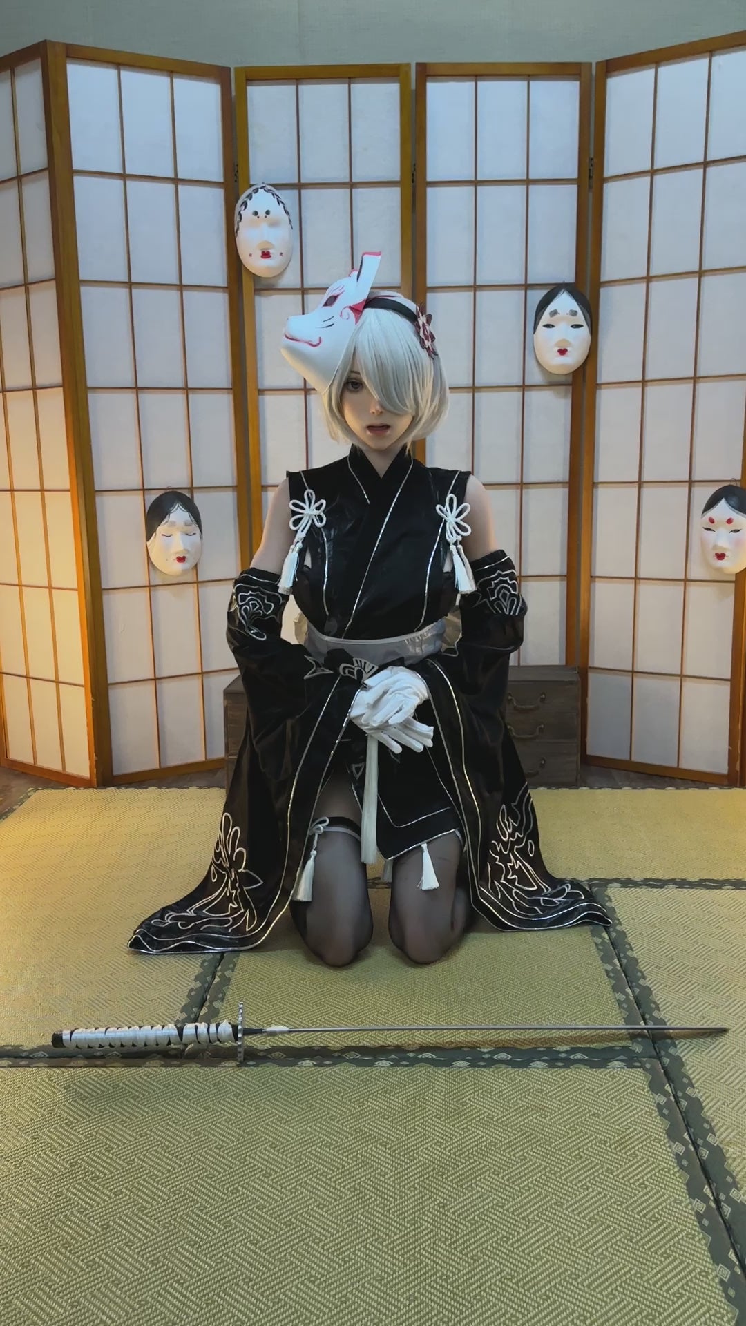 Yorha 2b sex panenka (Game Lady 171cm E-CUP č. 24 Silikon)