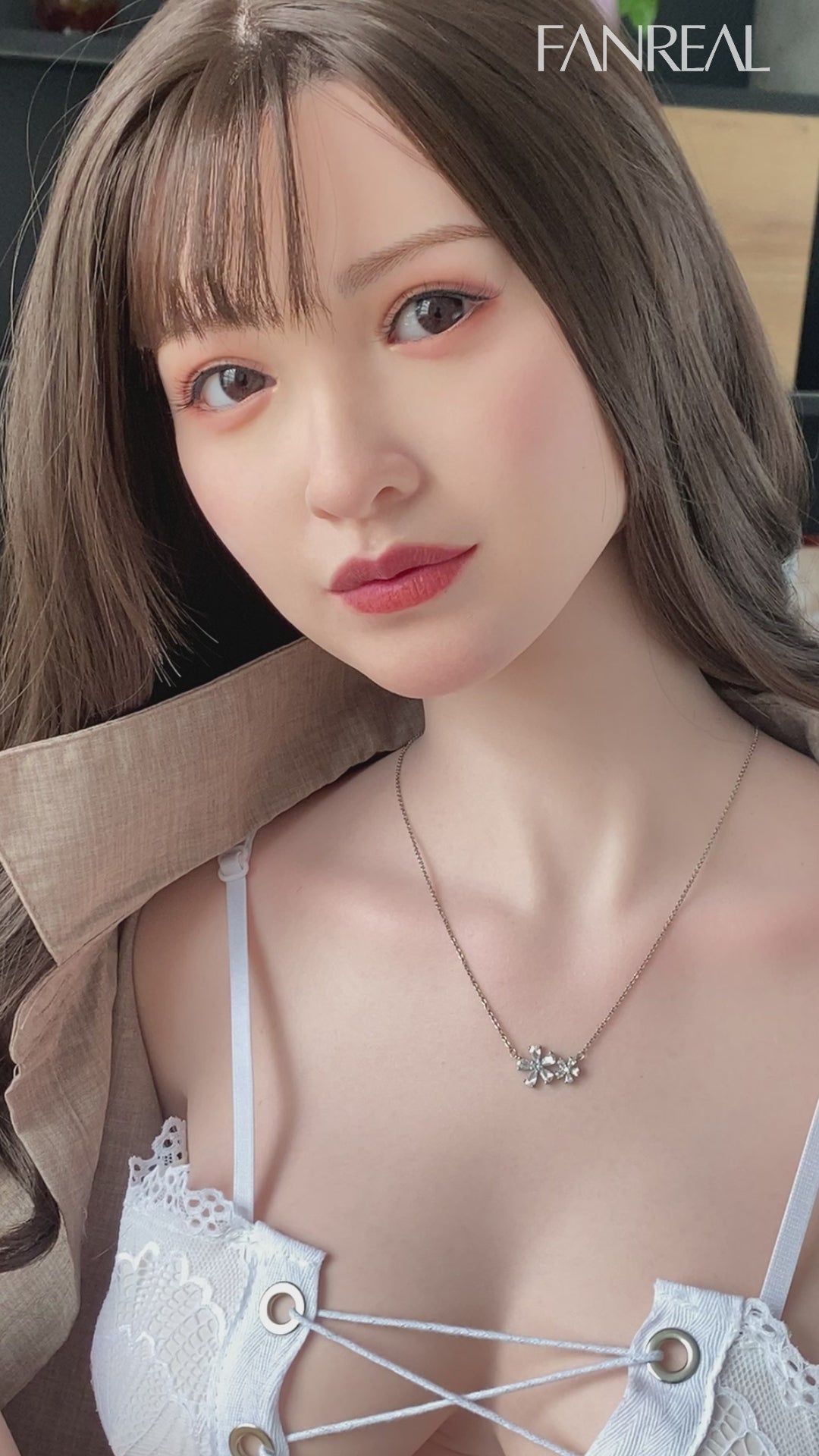 Sexuální panenka Josie (FanReal Doll 162cm (C-pohár silikon)