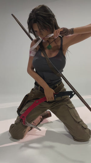 Lara Croft Sex doll (Game Lady 166cm e-cup No.20 silicone)