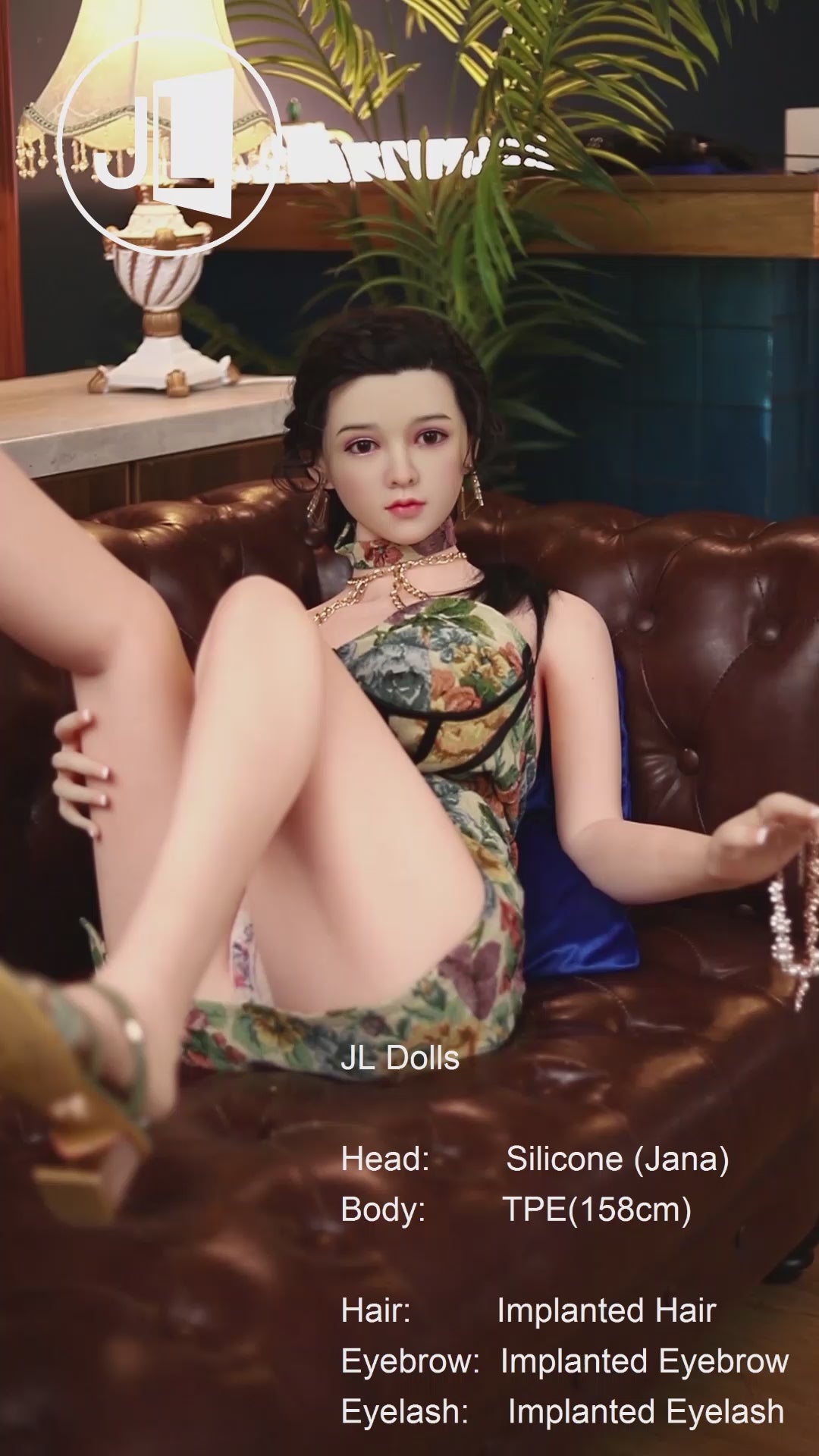 Jana Sex Doll (Jarliet 158cm D-kupa TPE+silikon)