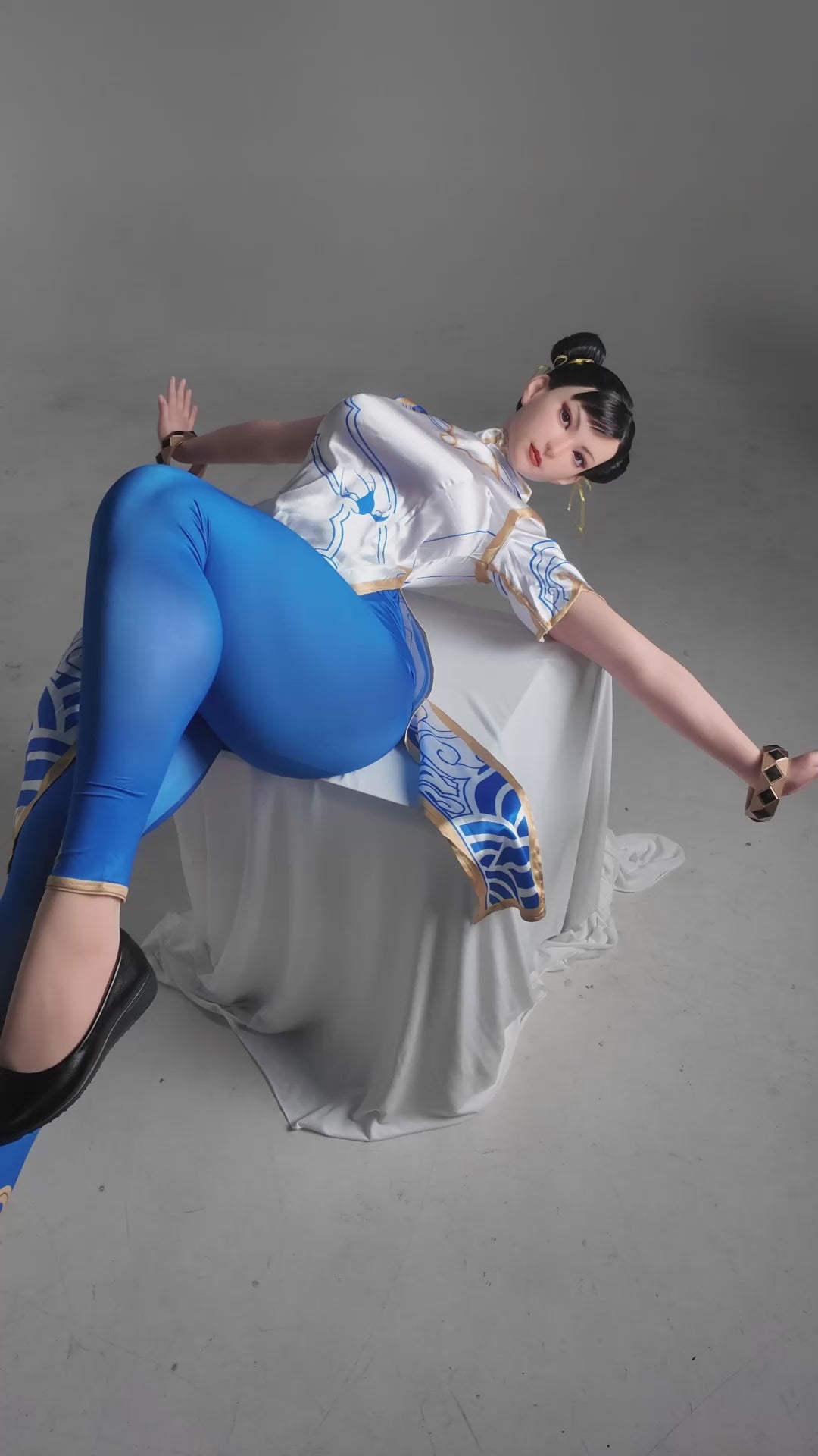 Sexuální panenka Chun Li (Game Lady 169cm F-Cup č.33-1 silikon)