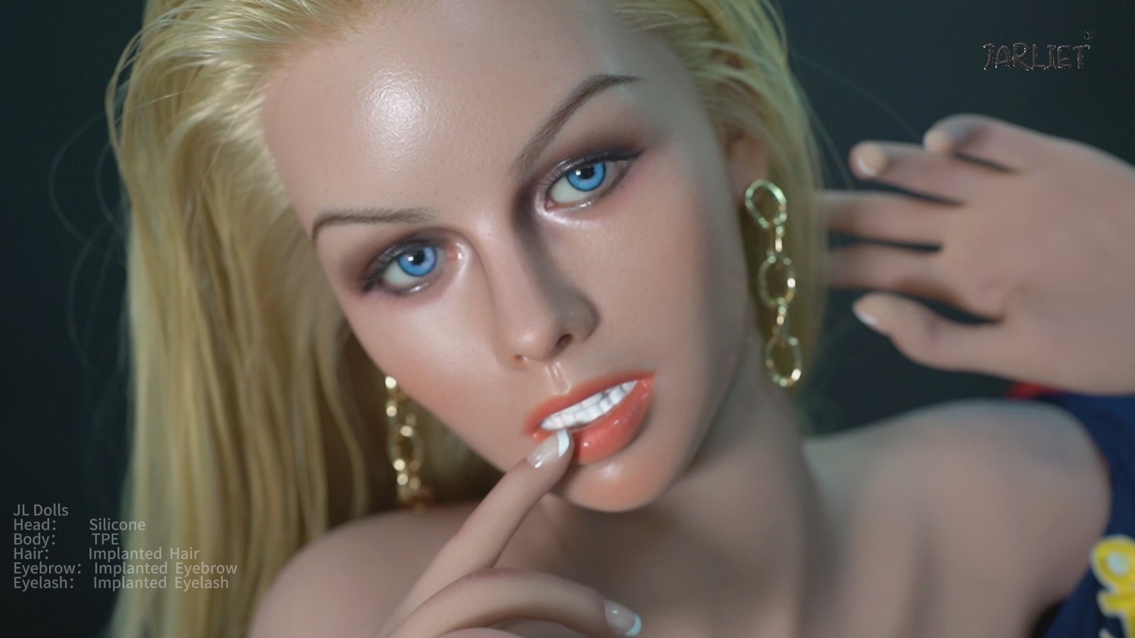 Sexuální panenka Blanche (Jarliet 148cm E-pohár TPE+silikon)