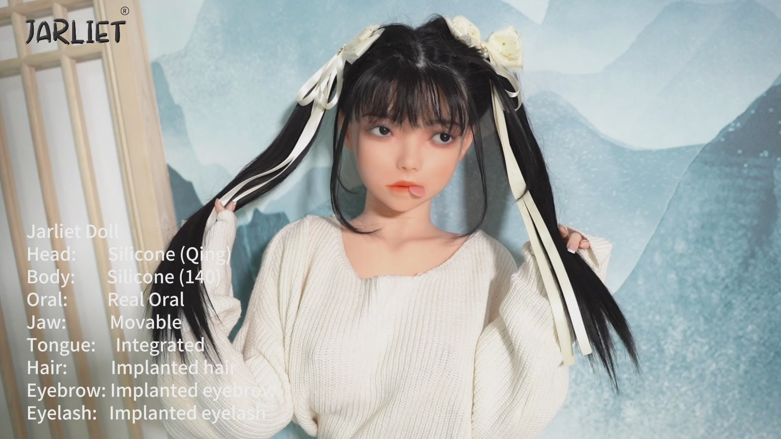 Qing Sex Doll (Jarliet 140 cm C-Cup silikon)