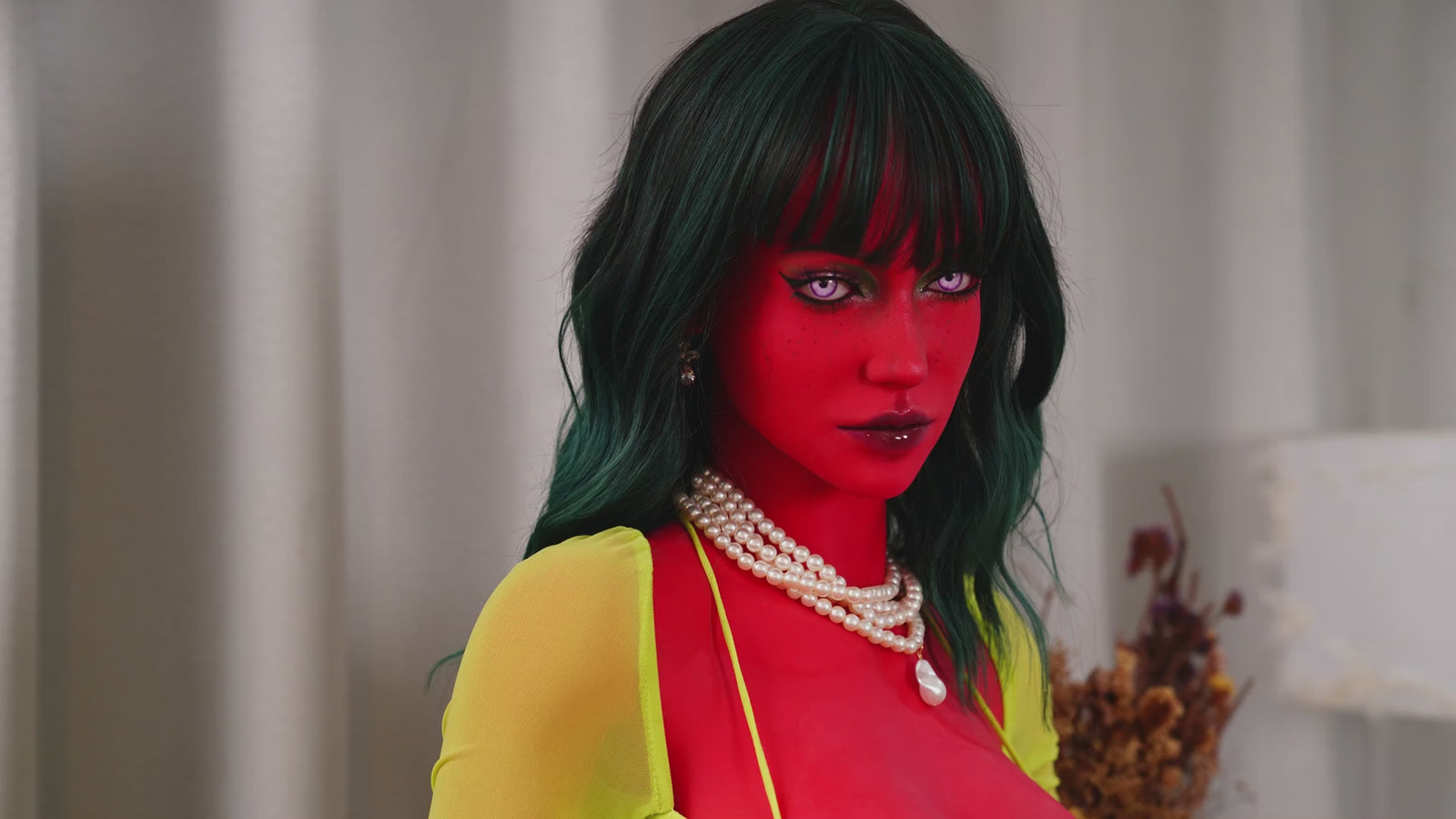 Sexuální panenka Lydia (Dolls Castle 160cm F-Cup #DC46 TPE)