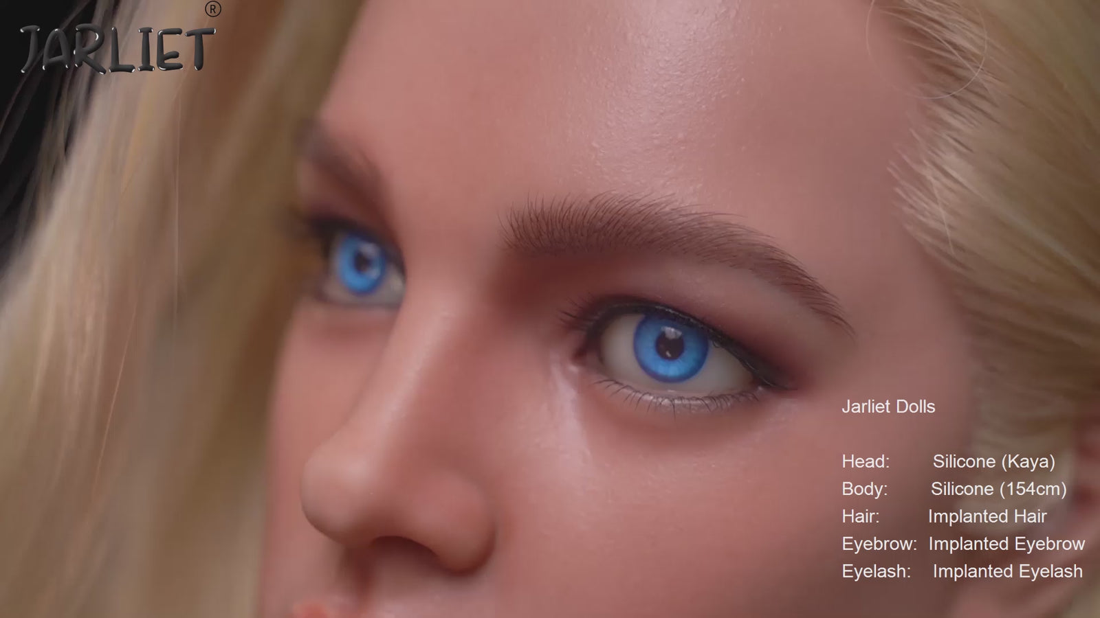 Kaya Sex Doll (Jarliet 154 cm D-pohár silikonový)