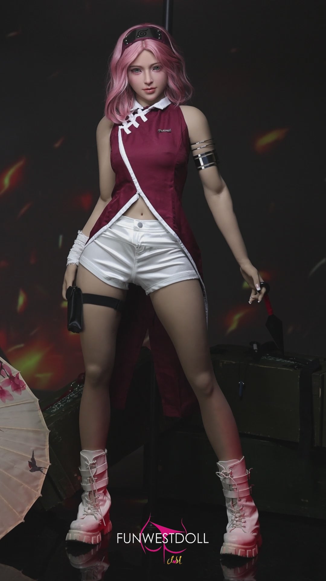 Sexuální panenka Sakura Alice (FunWest Doll 159cm A-Cup #038 TPE)
