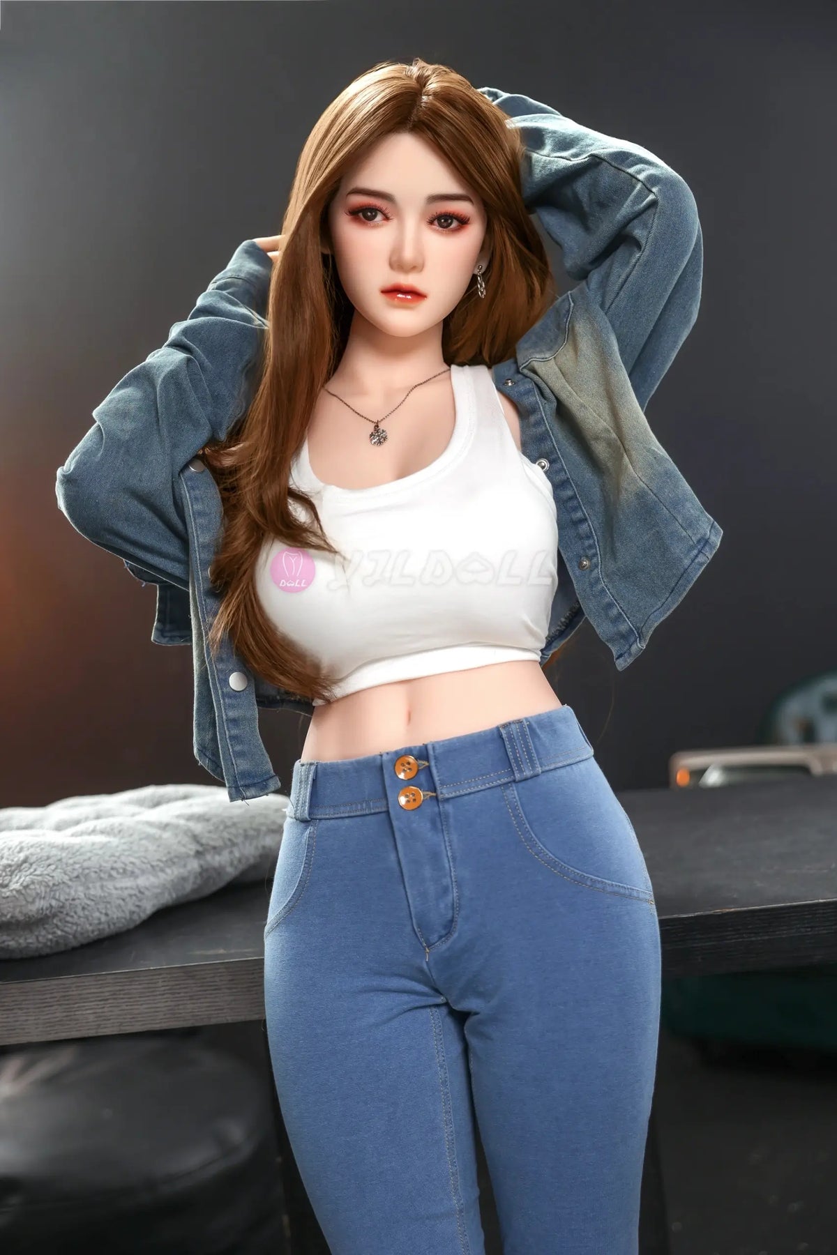 Jiang Yan sexuální panenka (YJL Doll 163cm F-Cup #804 TPE + silikon)