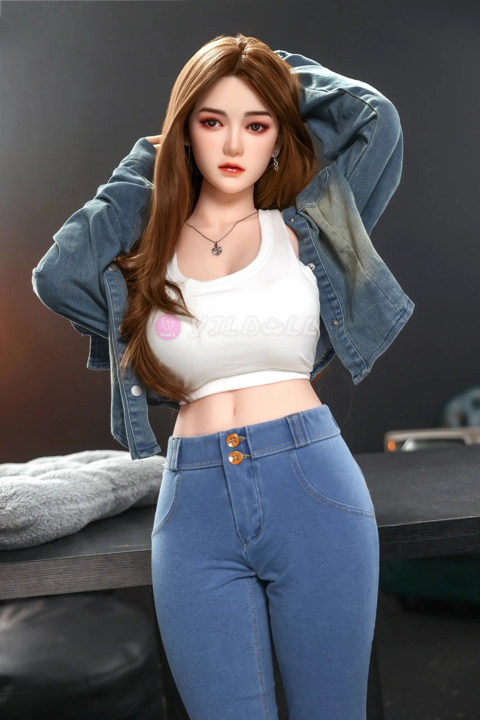 Jiang Yan sexuální panenka (YJL Doll 163cm F-Cup #804 TPE + silikon)
