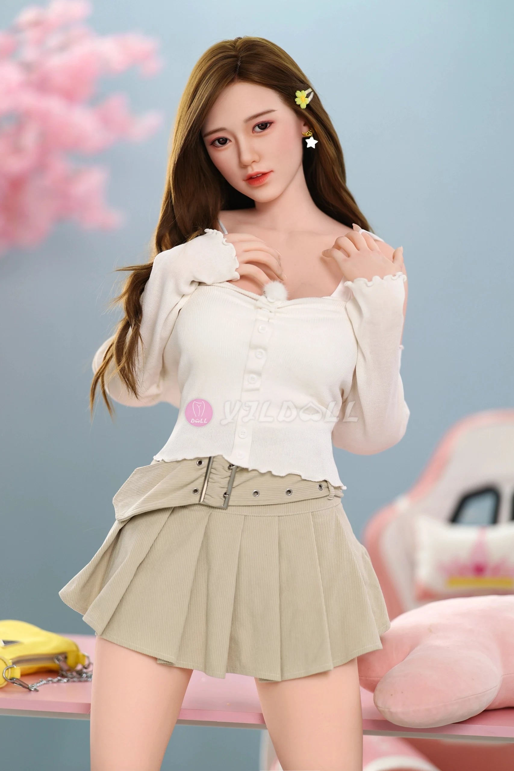 Dlouhá lixová panenka (YJL Doll 170cm D-Cup #807 TPE+silikon)