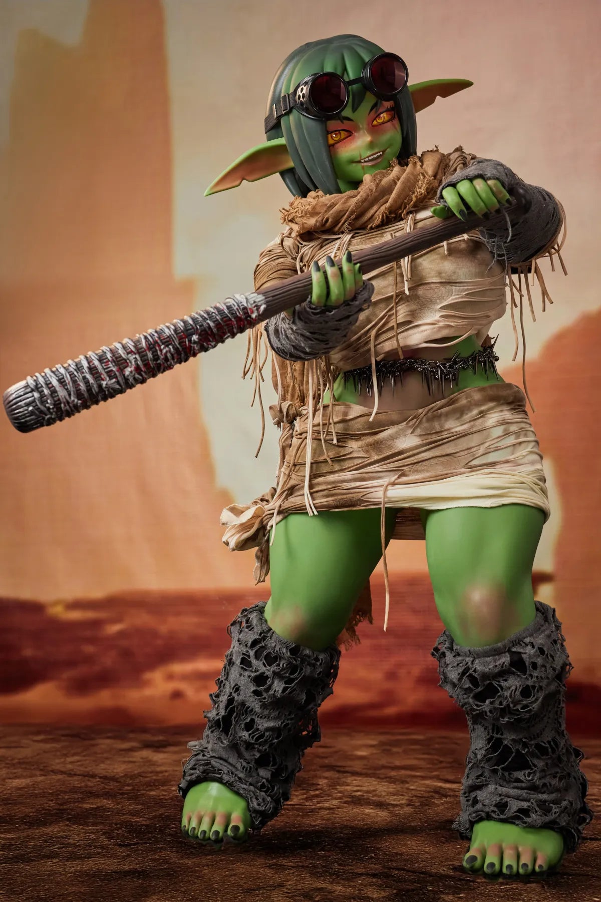 Barza Orc Sex Doll (Climax Doll Ultra 120cm J pohár silikonový)