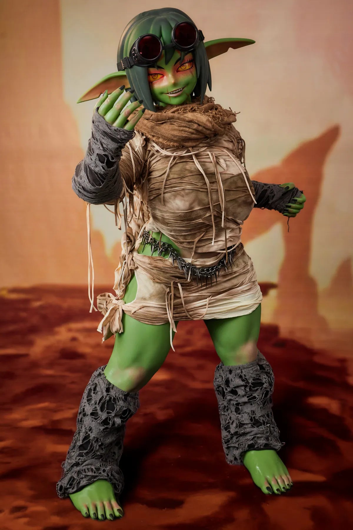 Barza Orc Sex Doll (Climax Doll Ultra 120cm J pohár silikonový)