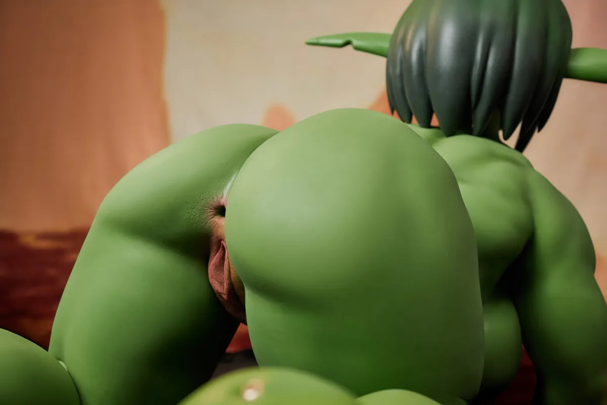 Barza Orc Sex Doll (Climax Doll Ultra 120cm J pohár silikonový)