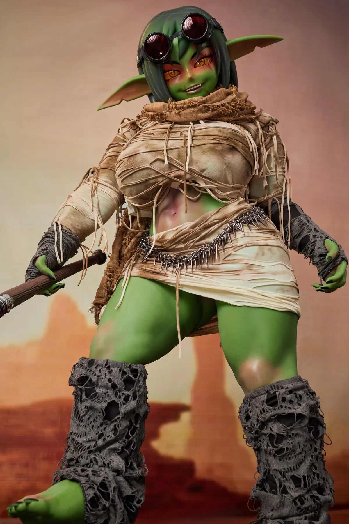 Barza Orc Sex Doll (Climax Doll Ultra 120cm J pohár silikonový)