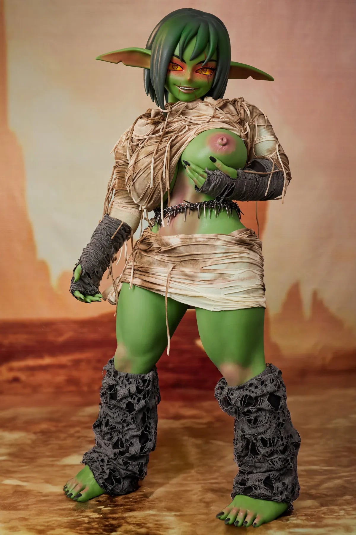 Barza Orc Sex Doll (Climax Doll Ultra 120cm J pohár silikonový)