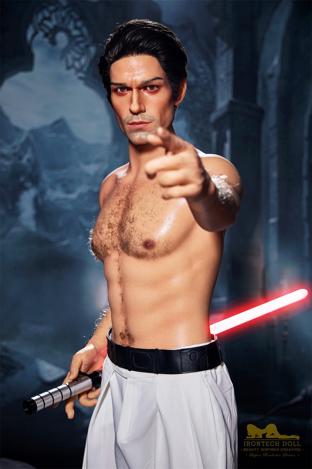 Mužská sexuální panenka Luke (Irontech Doll 170 cm M5 silikon)