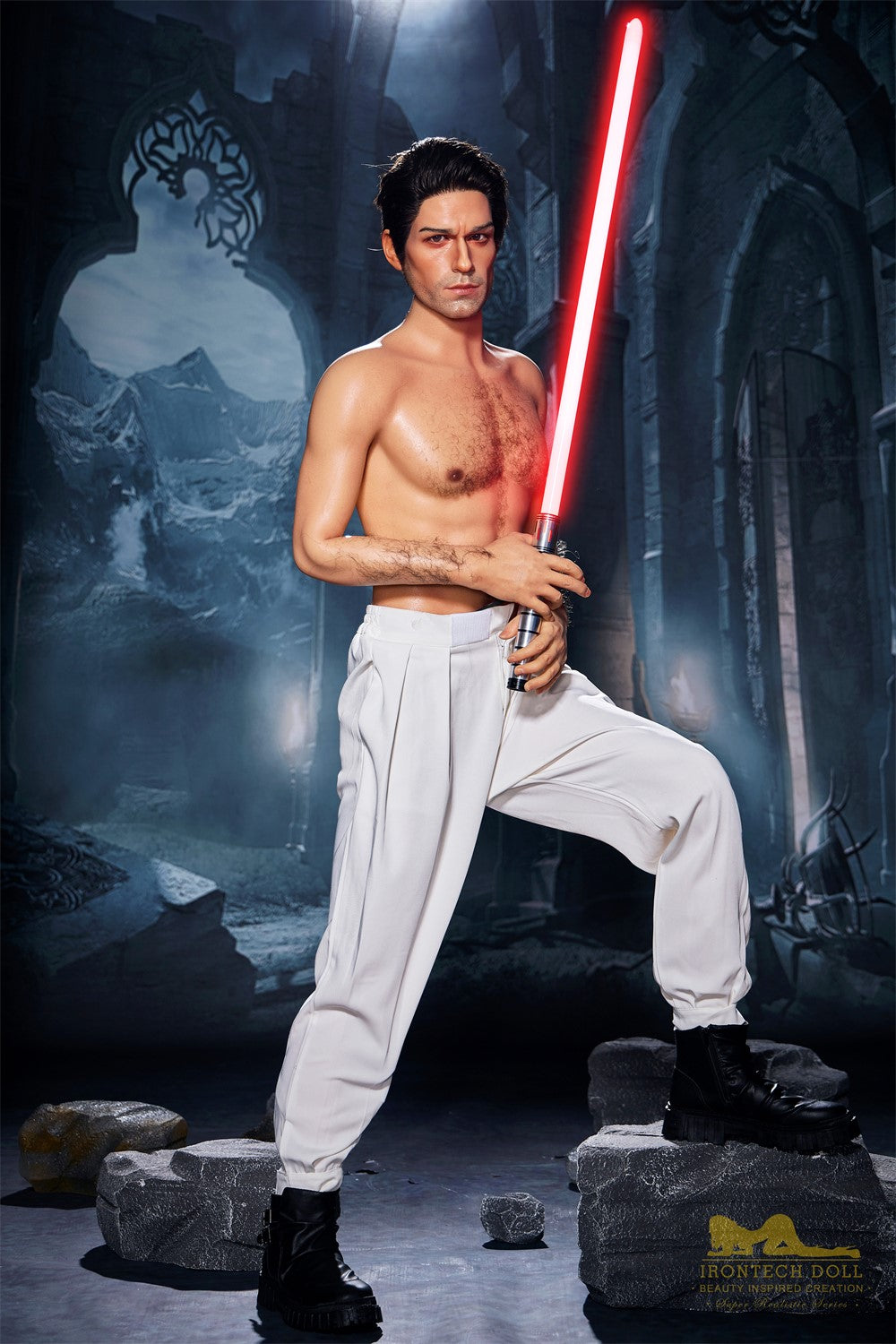 Mužská sexuální panenka Luke (Irontech Doll 170 cm M5 silikon)